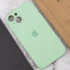 Чехол Silicone Case с защитой камеры для Apple iPhone 15 Plus (6.7") – Зеленый / Pistachio. Фото 6 из 6