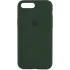 Чохол Silicone Case з закритим низом на Apple iPhone 7 plus / 8 plus – Зелений / Cyprus Green. Фото 1 з 1