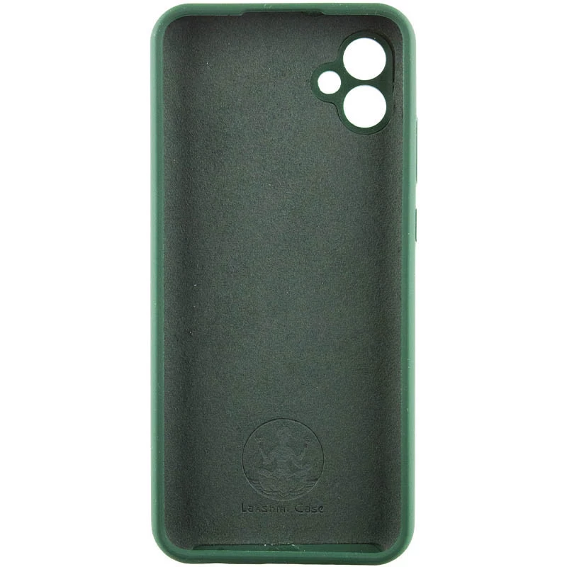 Силиконовый чехол Cover Lakshmi с защитой камеры для Samsung Galaxy A05 – Зеленый / Dark green. Фото 2 из 4