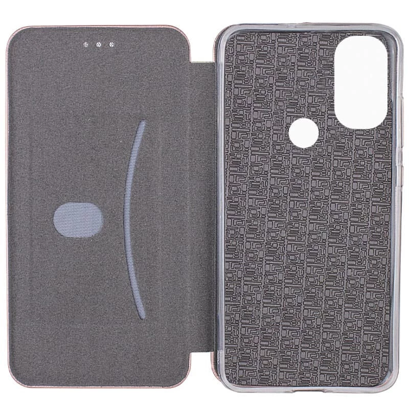 Чохол-книжка класичний на Motorola Moto E40 – Rose Gold. Фото 3 з 4