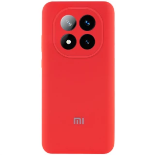 Чехол Silicone Case с закрытым низом и защитой камеры для Xiaomi Redmi Note 14 Pro 4G фото 1 из 3