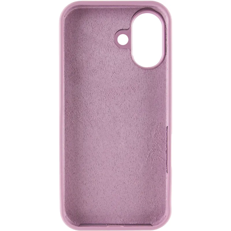 Чехол Silicone Case с закрытым низом для Apple iPhone 17 (6.3") – Лиловый / Lilac Pride. Фото 4 из 6