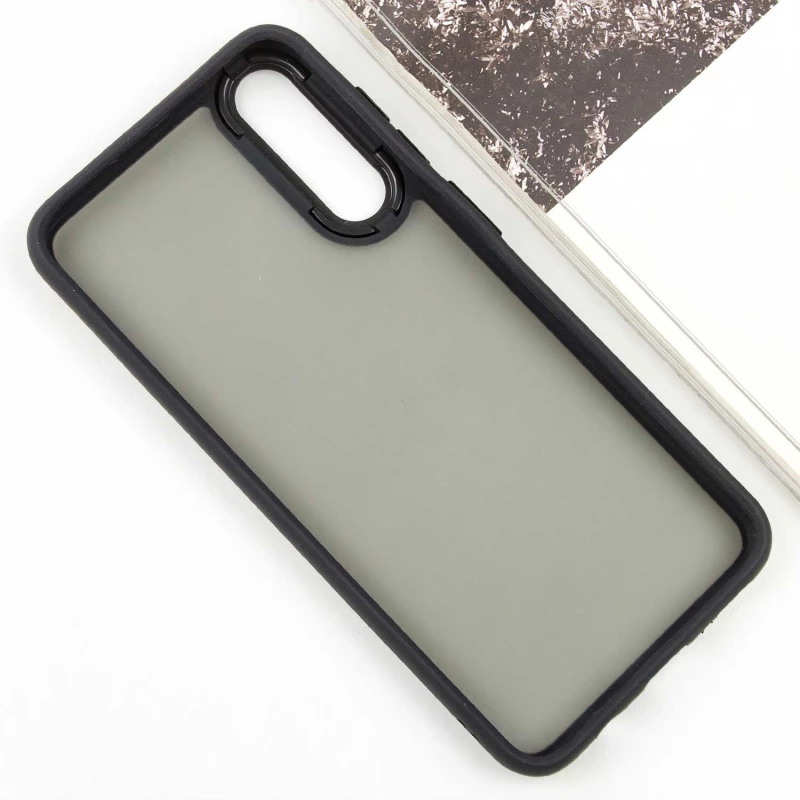 Чохол TPU+PC Lyon Frosted на Samsung Galaxy A50 (A505F) / A50s / A30s – Black. Фото 6 з 12