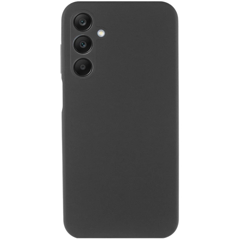 Чохол Silicone Case Lakshmi Plus з закритою камерою на Samsung Galaxy A15 4G/5G – Чорний / Black. Фото 3 з 11