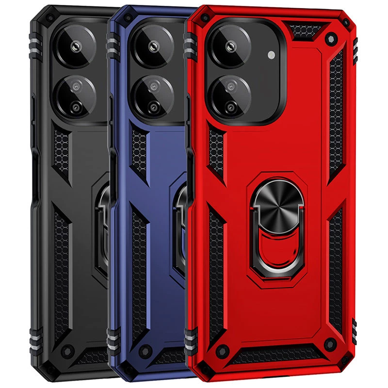 Протиударний чохол Serge Ring з кільцем на Xiaomi Redmi 13C фото 1 з 1