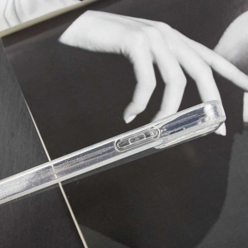 Прозорий чохол з блискітками Apple iPhone XR (6.1") – Clear. Фото 9 з 10