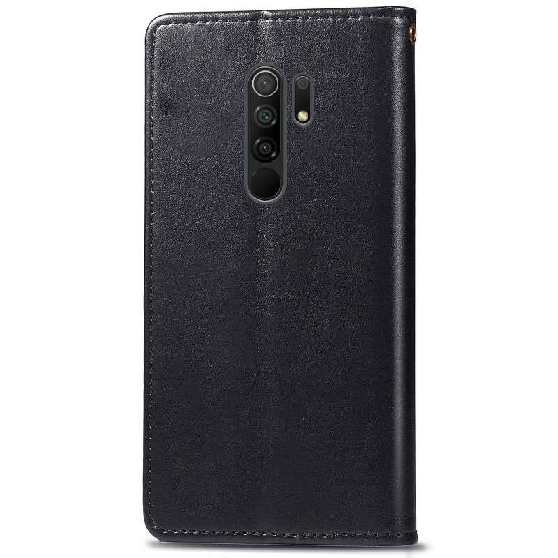 Чохол-книжка GETMAN Gallant  на Xiaomi Redmi 9 – Чорний. Фото 4 з 4