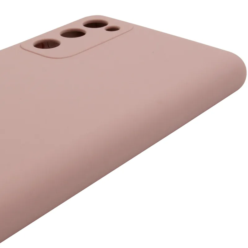 Чохол Silicone Case Lakshmi Premium із закритою камерою для Samsung Galaxy S20 FE – Рожевий / Pink Sand. Фото 11 з 12