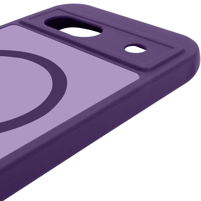 Чехол TPU Bloom with Magnetic Fit для Google Pixel 8a – Purple. Фото 6 из 7