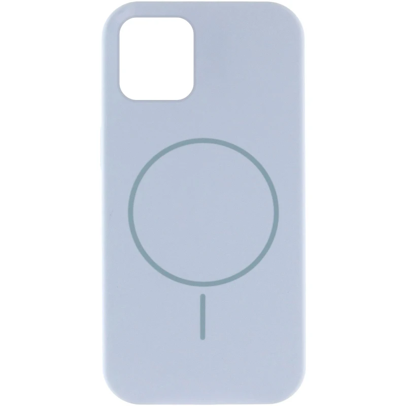 Чохол Silk Full Protective (AA) NO LOGO with Magnetic Fit для Apple iPhone 11 (6.1") – Блакитний / Lilac Blue. Фото 5 з 9