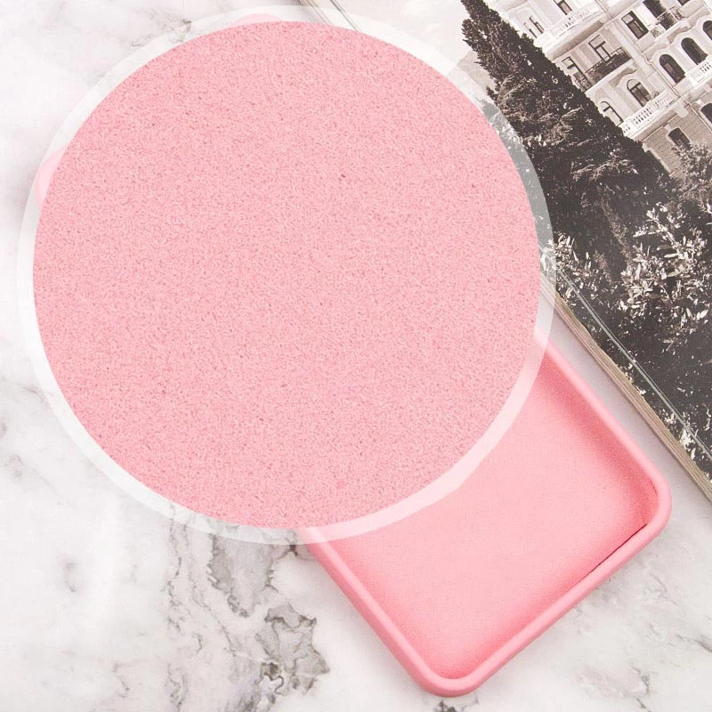 Кольоровий силіконовий чохол GETMAN із закритою камерою для Samsung Galaxy A15 4G/5G – Рожевий / Pink. Фото 2 з 7