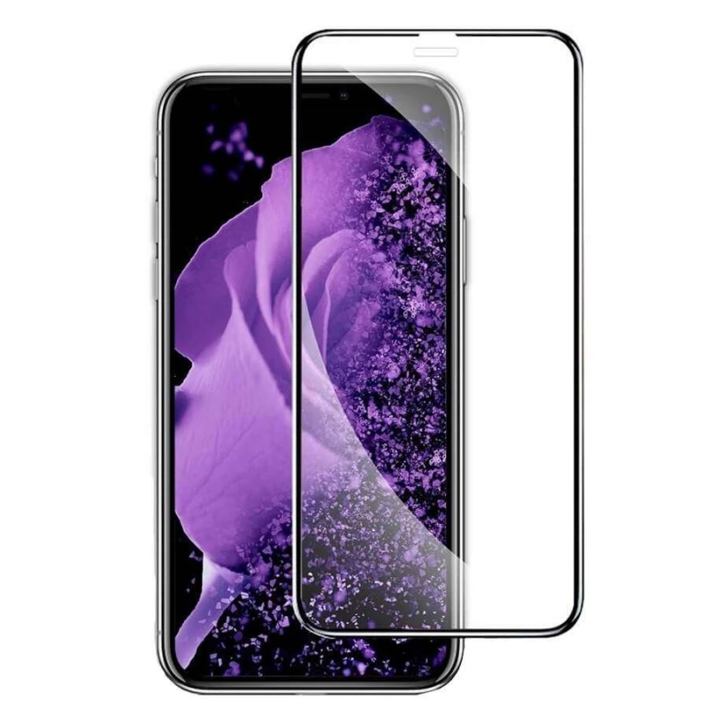 

Цветное 3D стекло Mocoson для Apple iPhone XS Max (Черный), Чорний