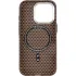 Чехол TPU+PC KVZV Triangular Pattern with Magnetic Fit для Apple iPhone 15 Pro Max (6.7") – Khaki. Фото 4 из 6