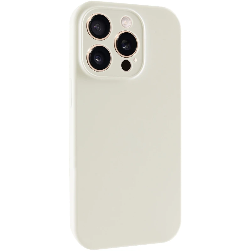Чохол Silk Full Camera Protective (AA) NO LOGO для Apple iPhone 13 Pro (6.1") – Бежевий / Antigue White. Фото 2 з 6