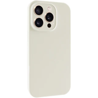 Чехол Silk Full Camera Protective (AA) NO LOGO для Apple iPhone 15 Pro (6.1") — Бежевый / Antigue White