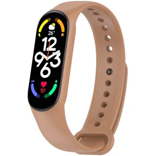 Силиконовый ремешок для Xiaomi Mi Band 7/6/5/4/3 фото 1 из 2