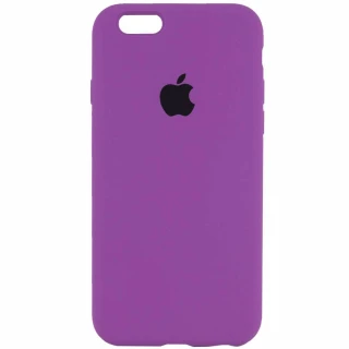 Чехол Silicone Case с закрытым низом для Apple iPhone 6/6s (4.7") фото 1 из 2