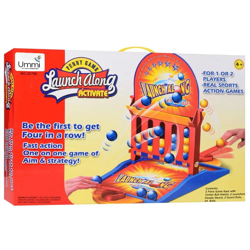 Настільна інтерактивна гра Ummi 20788 Launch Along – Red / Blue. Фото 2 з 3