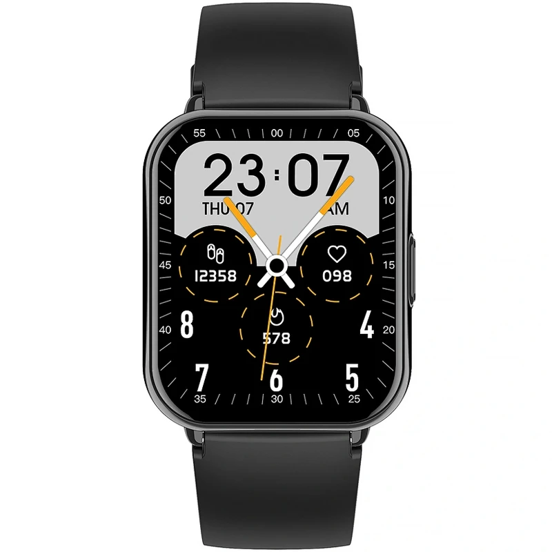 Смарт-годинник WiWU SW09 Smart sports watch (call version) – Black. Фото 6 з 6