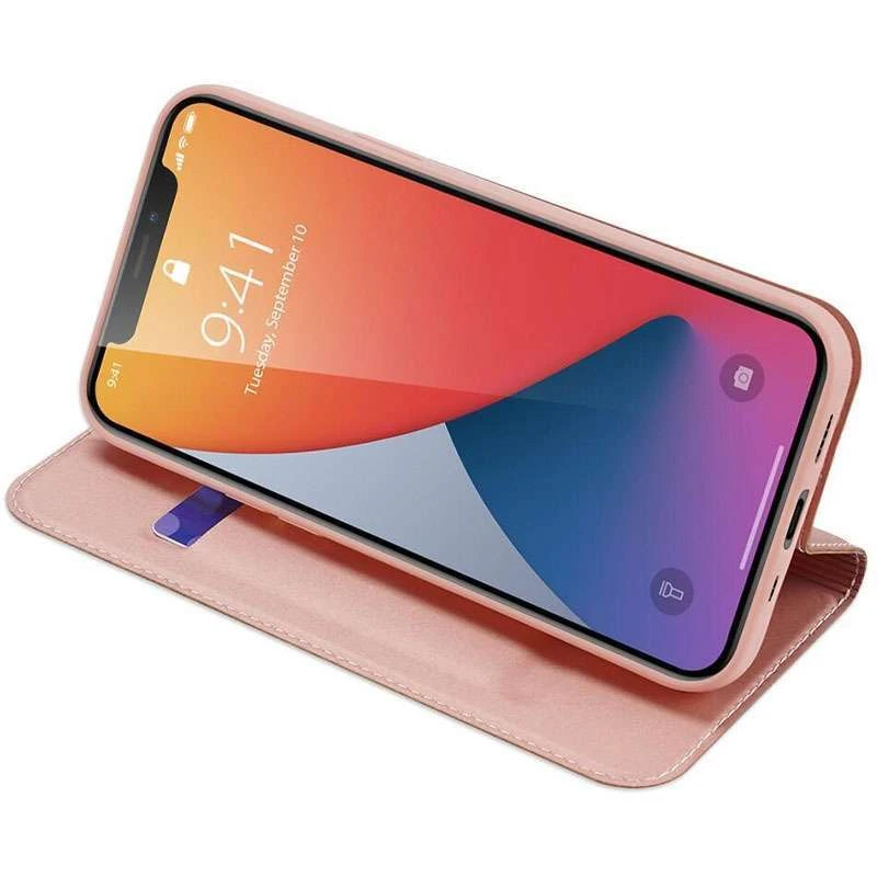Чохол-книжка Dux Ducis на Apple iPhone 14 Pro (6.1") – Rose Gold. Фото 4 з 6