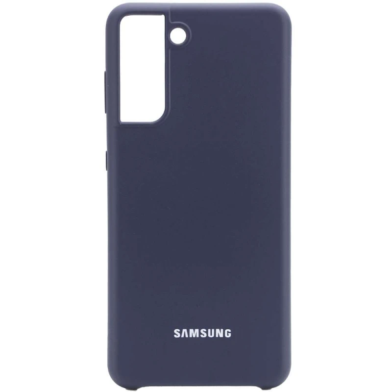

Чохол Silicone Case на Samsung Galaxy S21+ (Темно-синій / Midnight blue)
