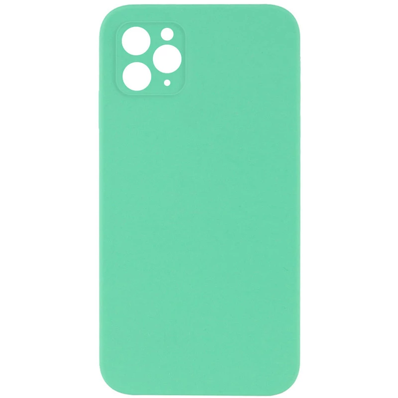 Чохол Silicone Case Square L з захистом камери на Apple iPhone 11 Pro (5.8") – Зелений / Spearmint. Фото 1 з 3