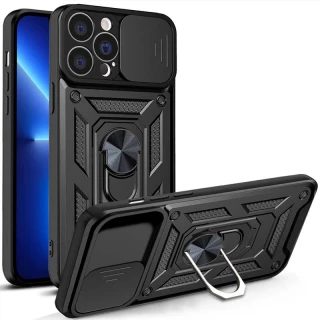 Ударопрочный чехол Serge Ring с защитой камеры для Apple iPhone 13 Pro (6.1") фото 1 Ударопрочный чехол Serge Ring с защитой камеры для Apple iPhone 13 Pro (6.1") фото 1 из 1