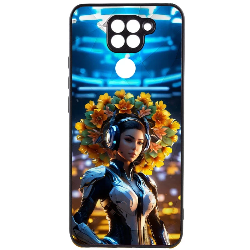 

Стеклянный чехол Prisma Ladies на Xiaomi Redmi Note 9 / Redmi 10X (Cyberpunk)