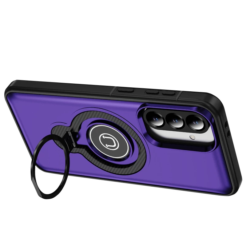 TPU+Textured PC Magnet для Samsung Galaxy A36 5G – Purple. Фото 2 з 4