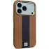 Шкіряний чохол Rally with MagSafe для Apple iPhone 17 Pro (6.3") – Brown / Black. Фото 1 з 2