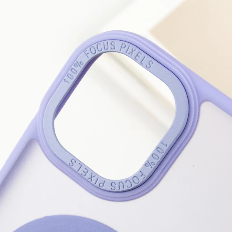 TPU+PC чохол Stand case для Apple iPhone 15 (6.1") – Light blue. Фото 7 з 7