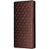 Шкіряний чохол-книжка Rhombus Book для Xiaomi Redmi Note 15 Pro+ 5G – Brown. Фото 1 з 5