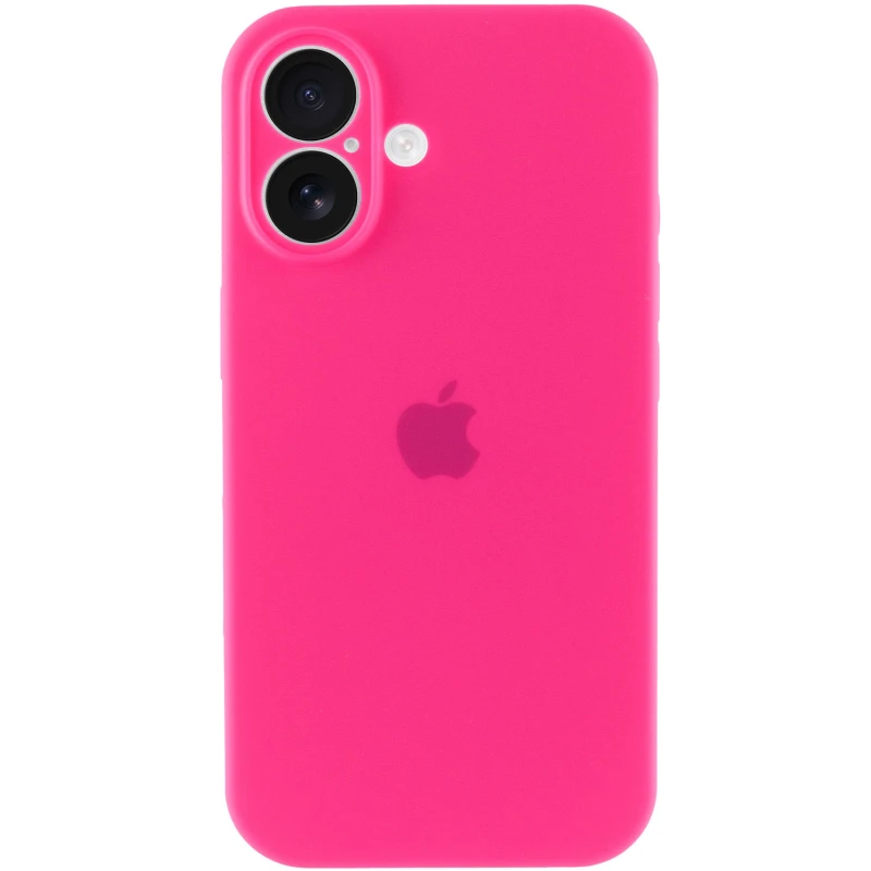 Чохол Silicone Case з захистом камери на Apple iPhone 17 (6.3") – Рожевий / Barbie pink. Фото 2 з 3