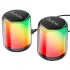 Bluetooth Колонка Hoco BS56 Colorful 2in1 – Black. Фото 1 з 8