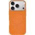 Чехол TPU+PC KVZV Triangular Pattern with Magnetic Fit для Apple iPhone 18 Pro Max – Orange. Фото 4 из 7