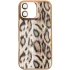 Чохол TPU+PC Wild Leopard with MagSafe and Lens для Apple iPhone 17 (6.3") – Brown. Фото 2 з 3