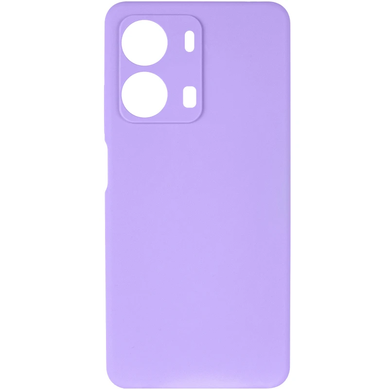 Чохол Silicone Case Lakshmi Plus з закритою камерою на Xiaomi Redmi 13C – Бузковий / Dasheen. Фото 5 з 19