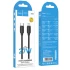 Дата кабель Hoco X115 Surpass Type-C to Lightning 27W (1m) – Black. Фото 6 з 6