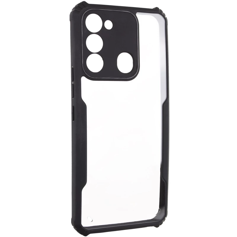 Чорний TPU+PC з посиленими кутами для Tecno Spark Go 2022 (KG5m) – Black. Фото 2 з 6