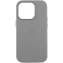 Шкіряний чохол Silicone Case Premium з MagSafe and Animation на Apple iPhone 16 Pro Max – Light Gray. Фото 1 з 1