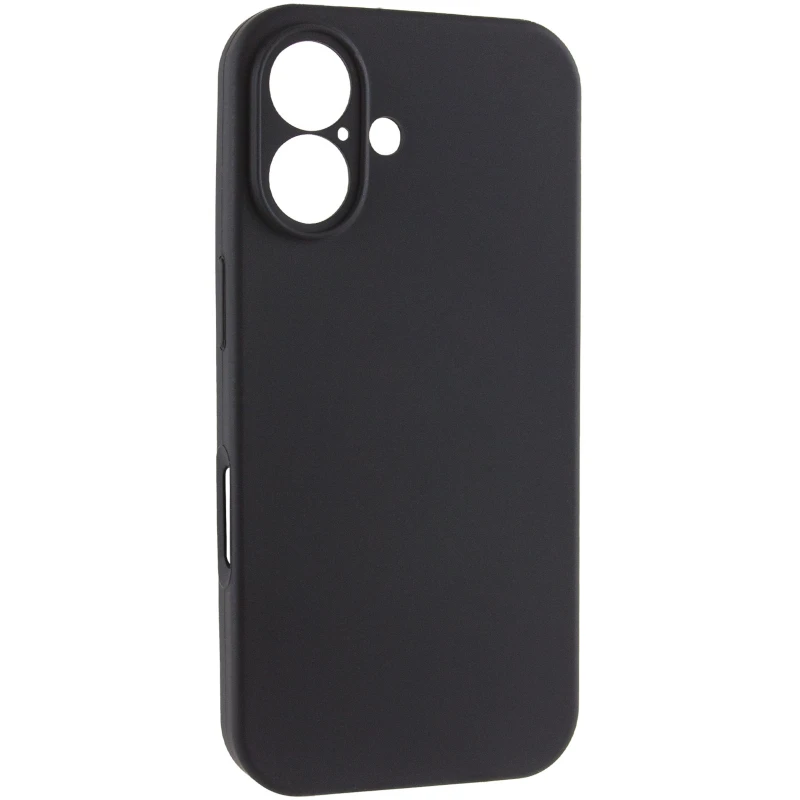 Чохол Silk Full Camera Protective (AA) NO LOGO для Apple iPhone 16 Plus – Чорний / Black. Фото 1 з 7