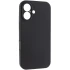 Чохол Silk Full Camera Protective (AA) NO LOGO для Apple iPhone 16 Plus – Чорний / Black. Фото 1 з 7