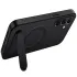 TPU+PC чохол Carbon Kickstand Magnetic Case для Samsung Galaxy S25 FE – Black. Фото 2 з 3