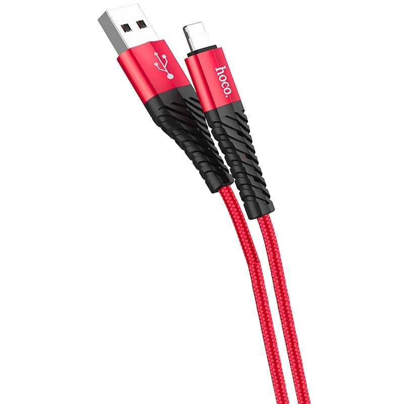 

Дата кабель Hoco X38 Cool Lightning (1m) (Червоний)