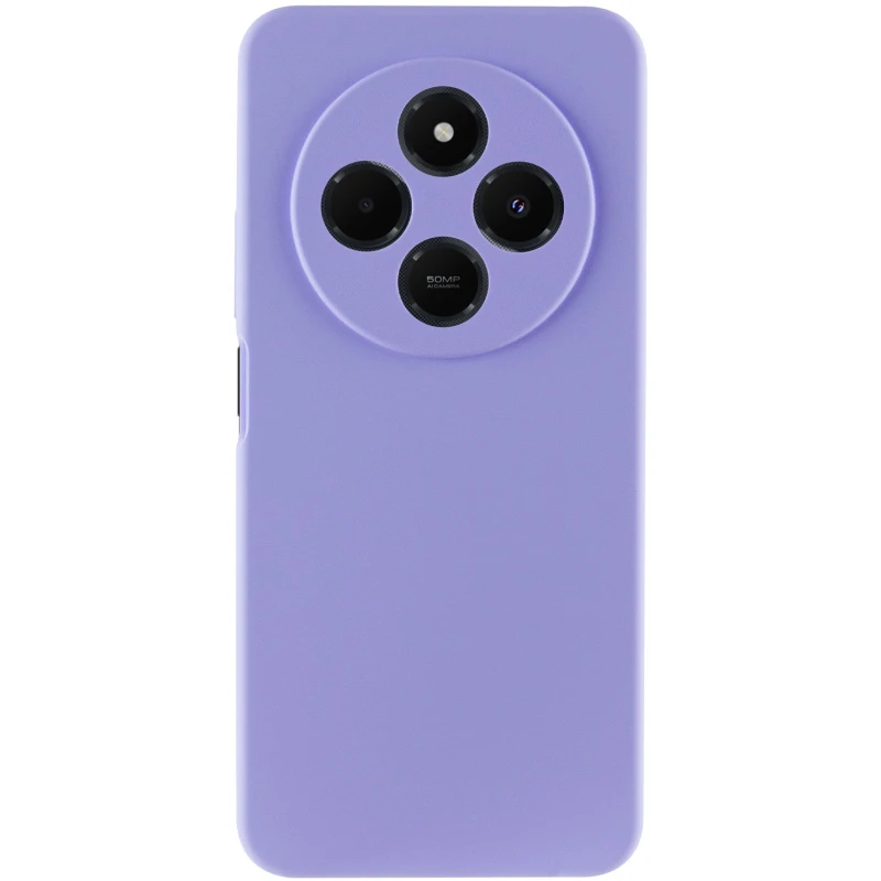 Чохол Silicone Case Lakshmi Premium із закритою камерою для Xiaomi Redmi 14C / Poco C75 – Бузковий / Dasheen. Фото 6 з 9