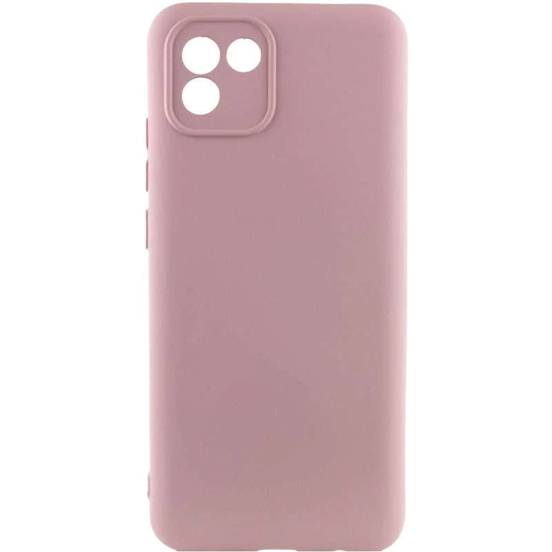 

Чехол Silicone Case Lakshmi с закрытой камерой для Samsung Galaxy A03 (Розовый / Pink Sand), Рожевий / pink sand