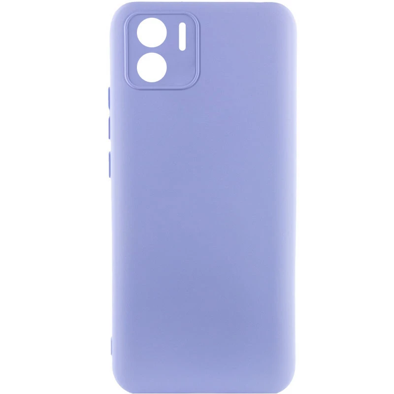 Чохол Silicone Case Lakshmi Plus з закритою камерою на Xiaomi Redmi A1 / A2 – Бузковий / Dasheen. Фото 1 з 4