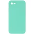 Чехол Silicone Case Square L с защитой камеры для Apple iPhone SE (2020) – Бирюзовый / Turquoise. Фото 1 из 1