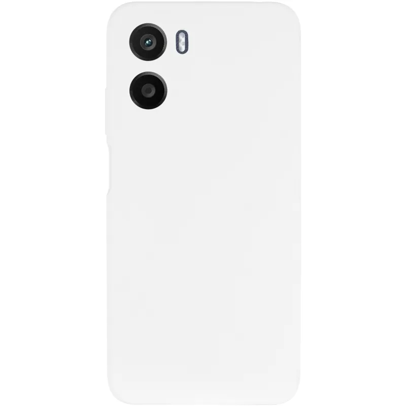 Чохол Silicone Case Lakshmi Premium із закритою камерою для Motorola Moto G05 – Білий / White. Фото 3 з 6