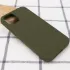 Чохол Silk Full Protective (AA) NO LOGO для Apple iPhone 13 Pro Max (6.7") – Зелений / Dark Olive. Фото 6 з 9